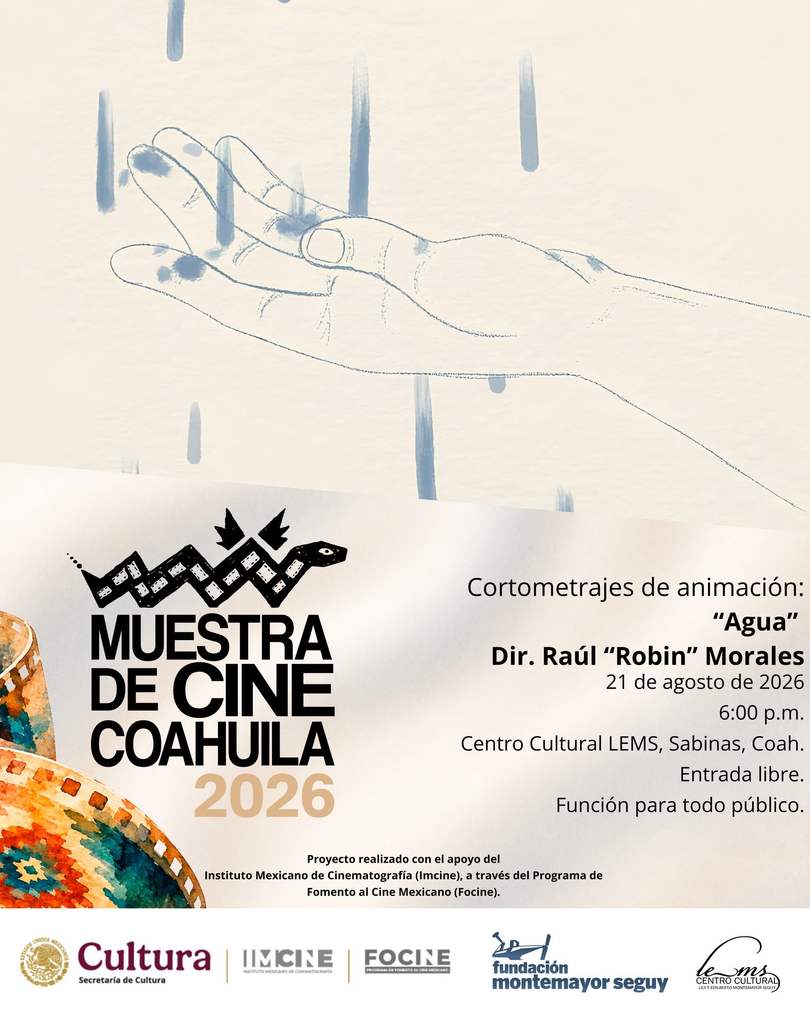 Cartel de Agua · Raúl “Robin” Morales en Sabinas