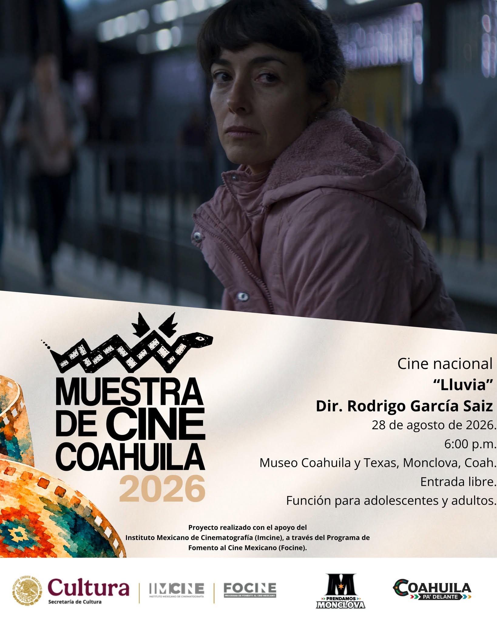 Cartel de Lluvia · Rodrigo García Saiz en Monclova